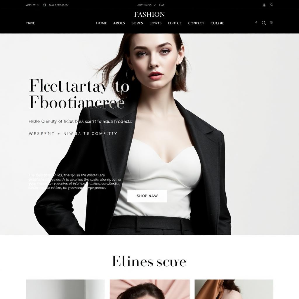 Maison Verre — Fashion Boutique website designed by TetherBlue