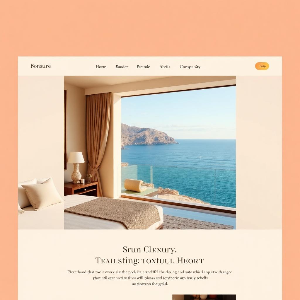 Casa Bonsure — Boutique Hotel website designed by TetherBlue
